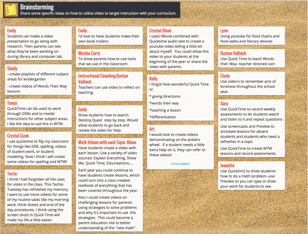 about padlet