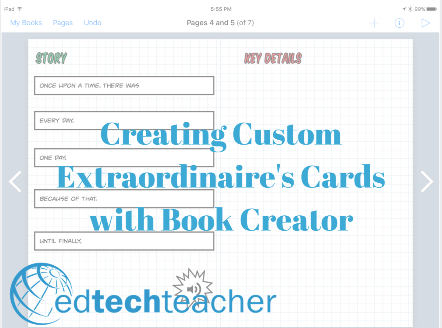Creating Custom Extraordinaire's Cards with Book Creator - EdTechTeacher
