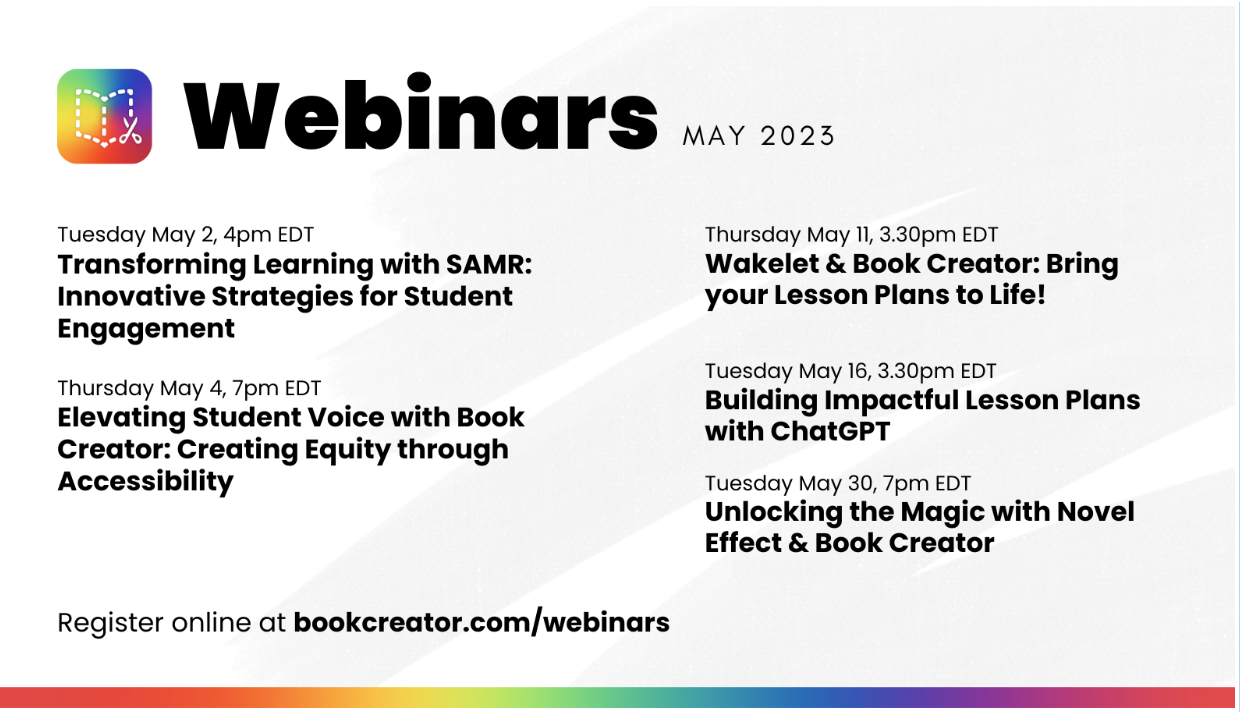 Upcoming E-book Creator Webinars You Don’t Need to Miss!