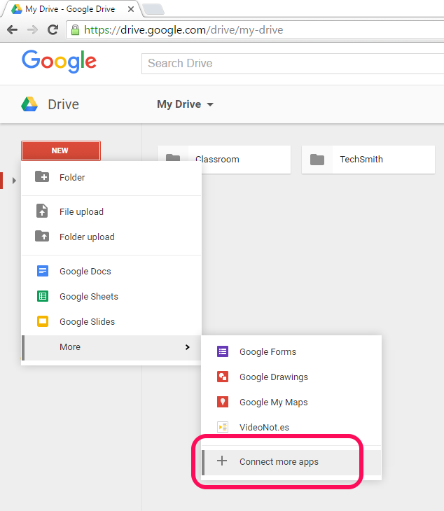 connect more apps to google drive