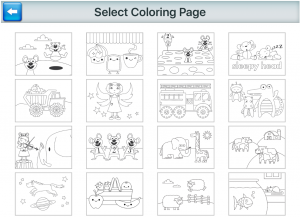 Draw & Tell coloring pages