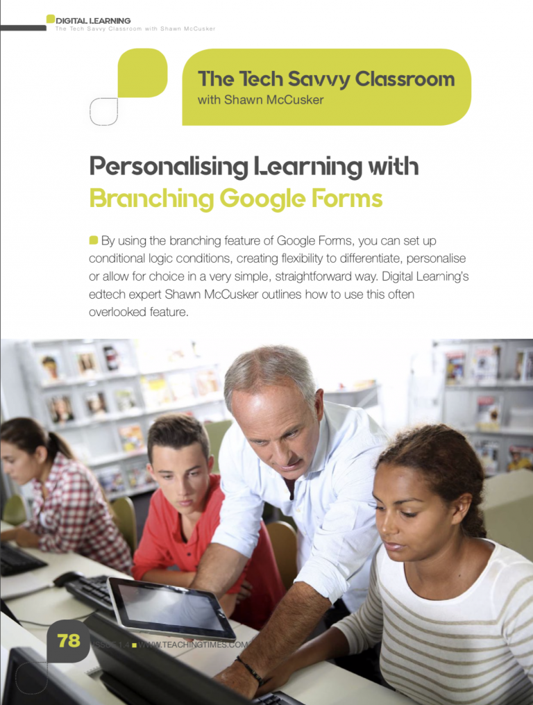 Personalizing Learning with Branching Google Forms EdTechTeacher