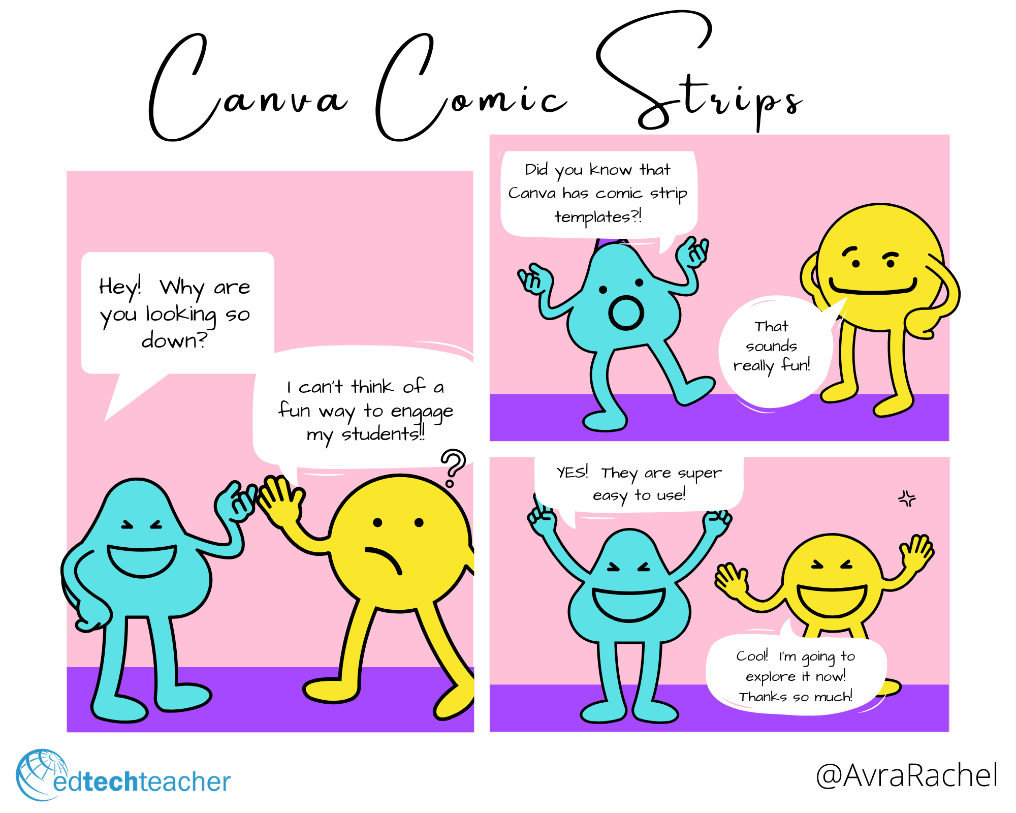 Creating Comic Strips With Canva For Edu Edtechteacher 5779