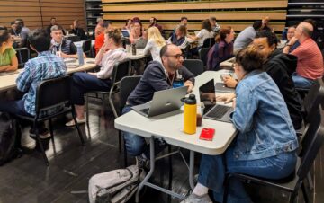 Teachers at an ETT Workshop