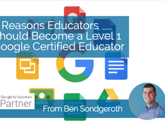 3 Reasons to become a Google Certified Educator